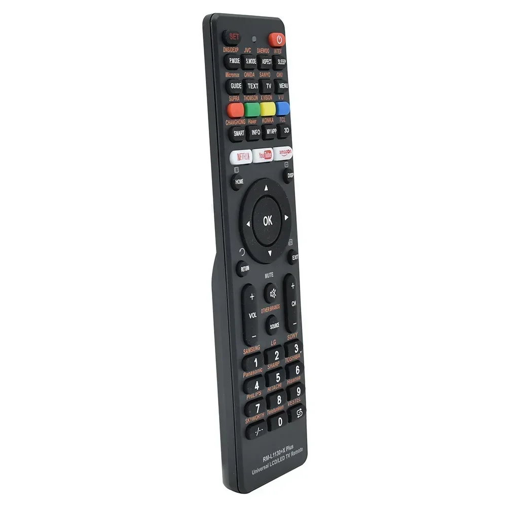 ABS Replacement Universal LCD TV Global Universal Remote Control Television RM-L1130+X PLUS