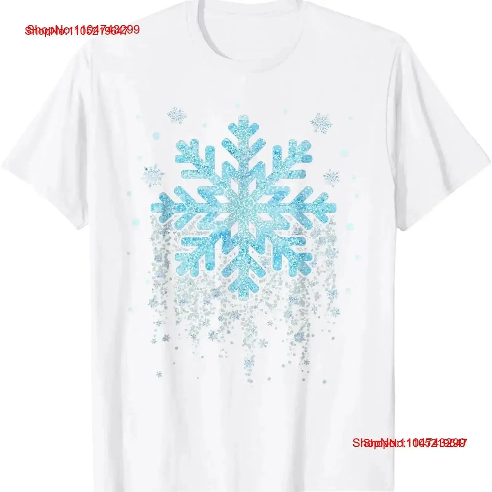 Snowflake Costume Winter Christmas Matching Kids T Shirt vintage Washed designer clothes graphic Stylish vintage Washed Unisex