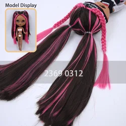 DBS RBL Scalp Wigs With bangs including the endoconch series Accessories for 30cm ICY blyth doll