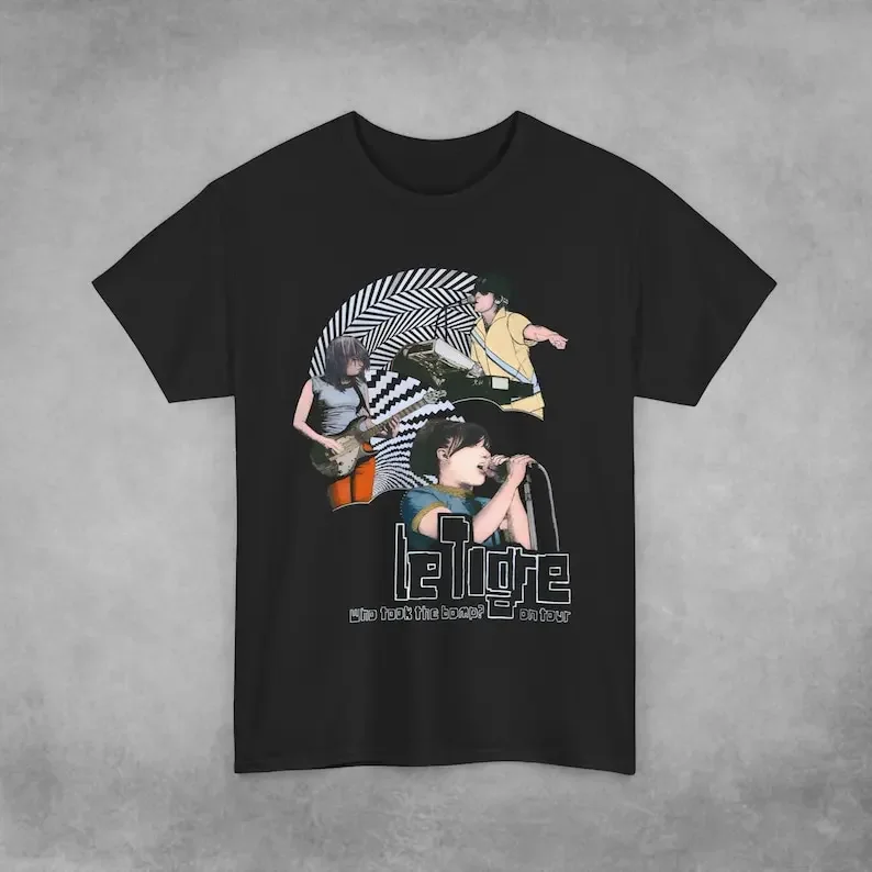 Le Tigre Unisex T-Shirt - Le Tigre Band Merch for Gift - Bikini Kill Shirt