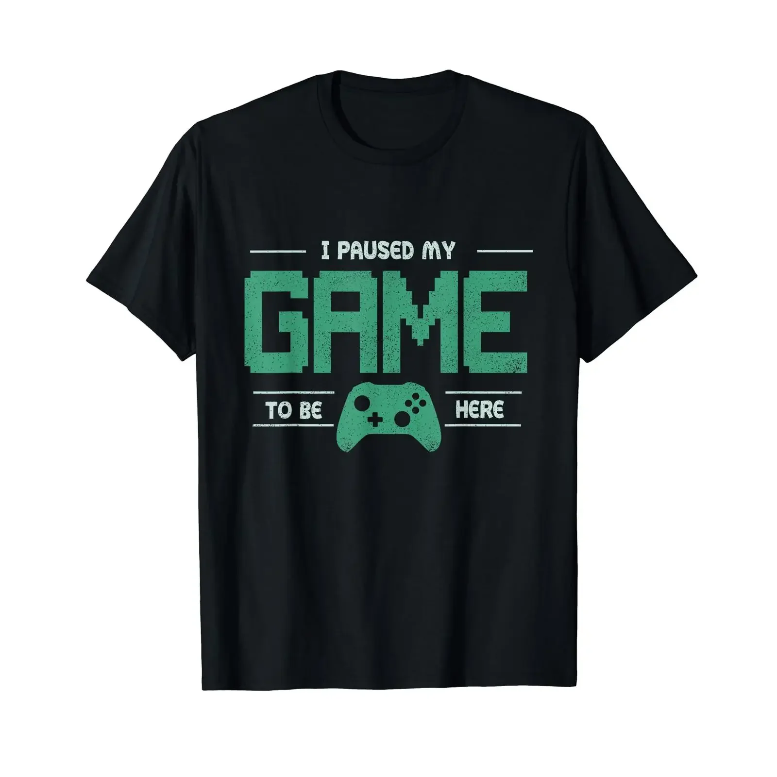 I Paused My Game To Be Here Unlocking Achievements T Shirt vintage Washed Breathable graphic fashion Top For Everyday Wear