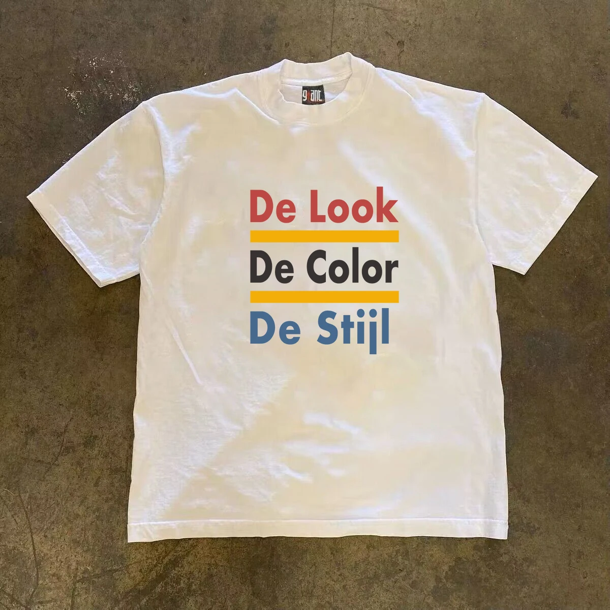 

American Retro Design Oversize ort Sve T-irt Couple Tops ex Walker Art Center ket Square