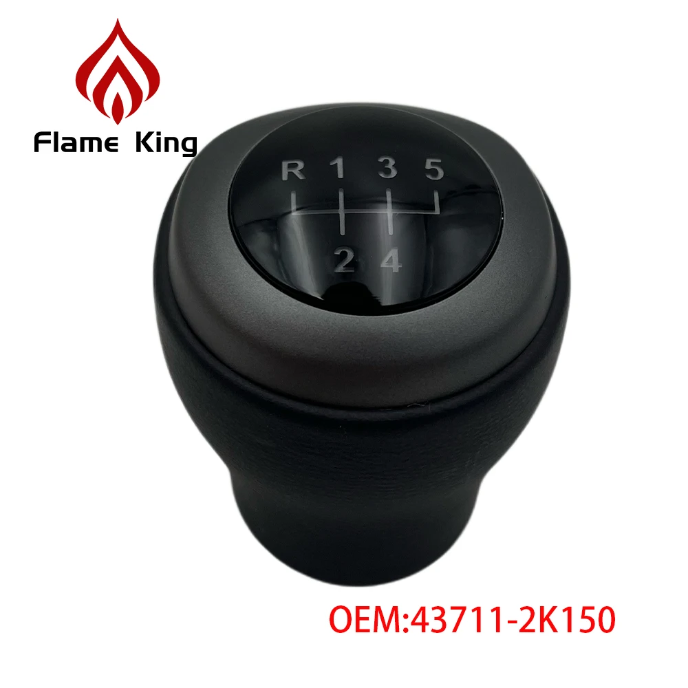 Flame king for Kia SOUL HYUNDAI elantra HD Original factory Gear knob manual shift handball shift, scalp quality 5-speed