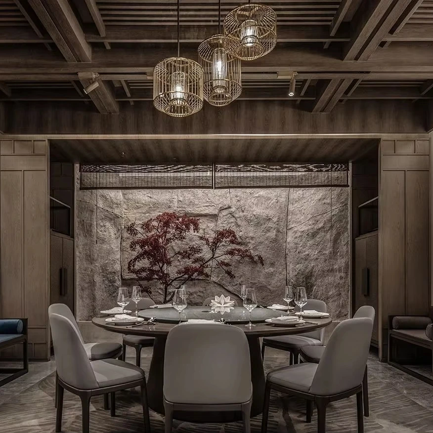 

-Five-star catering service custom modern design salt and pepper bottle hotel restaurant furniture supply fabric