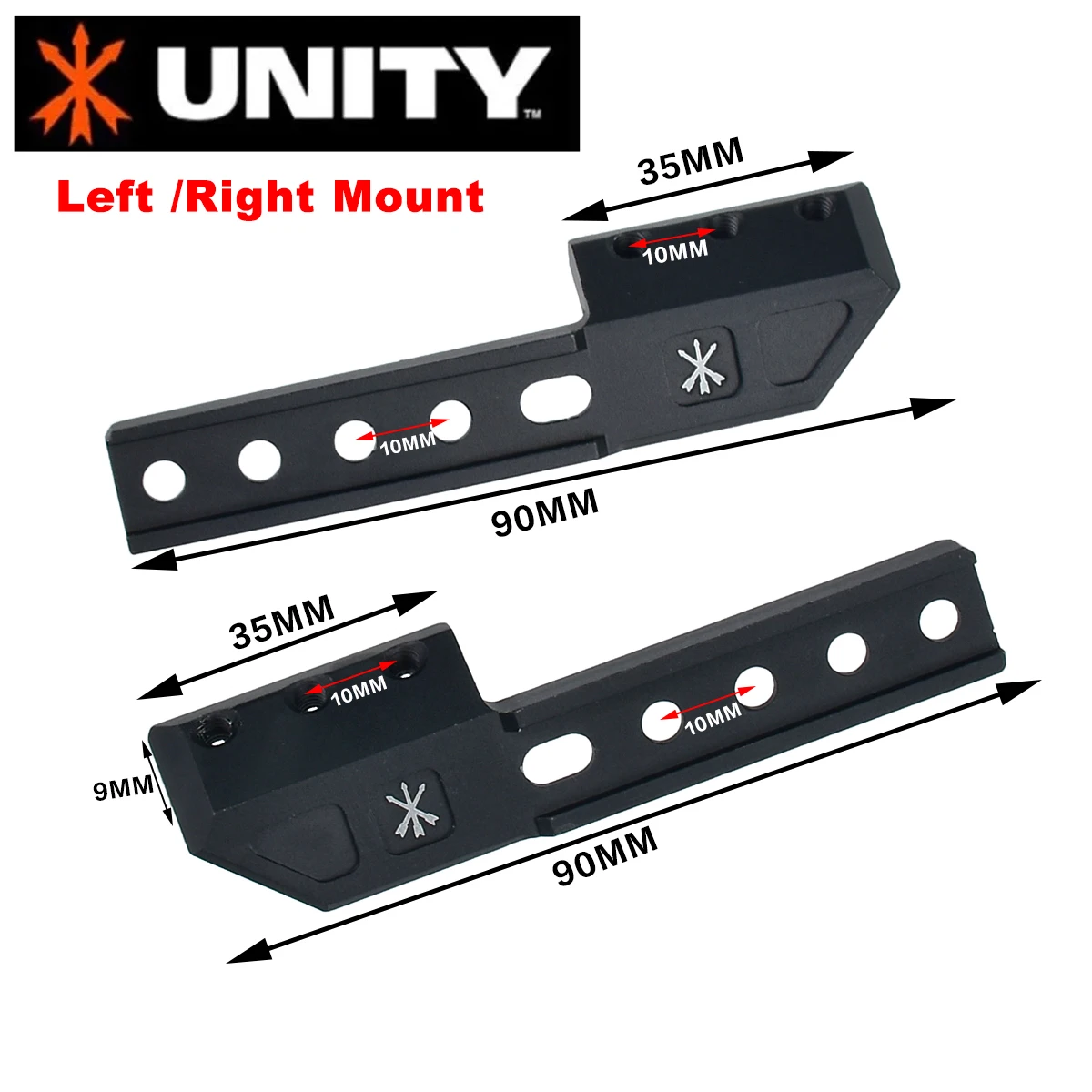 

UNITY Offset Mount For Surefire M600 M300 Flashlight Mod Button Pressure Switch SF Plug Light Modbutton Surefire Pressure Switch