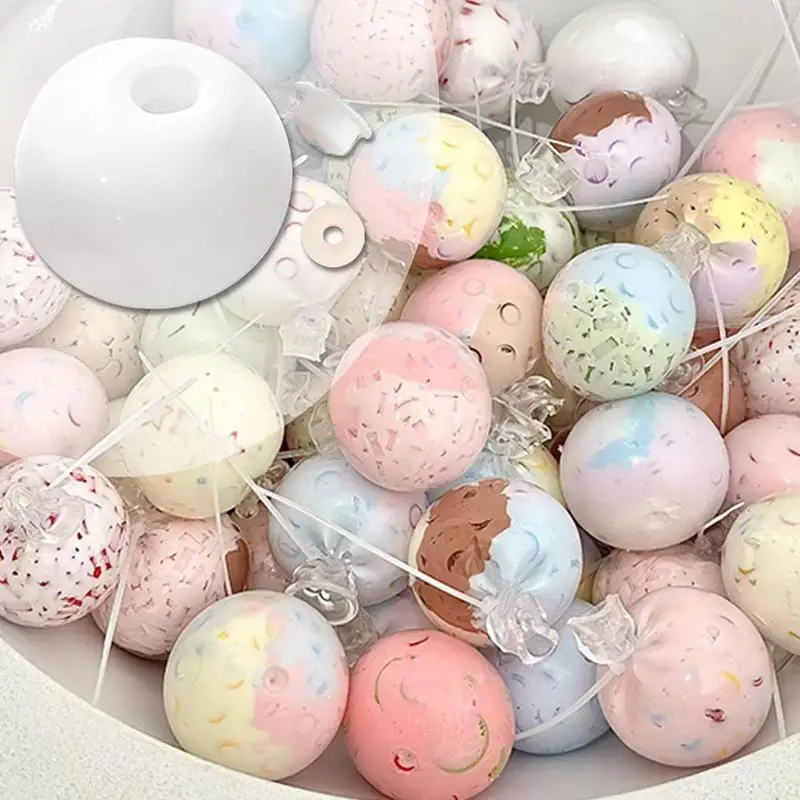 Stress Ball Making Kit Pressure Ball Milky Making Kit Noisy Sand Expander Tool Glutinous Stress Relief Base Container For Adults