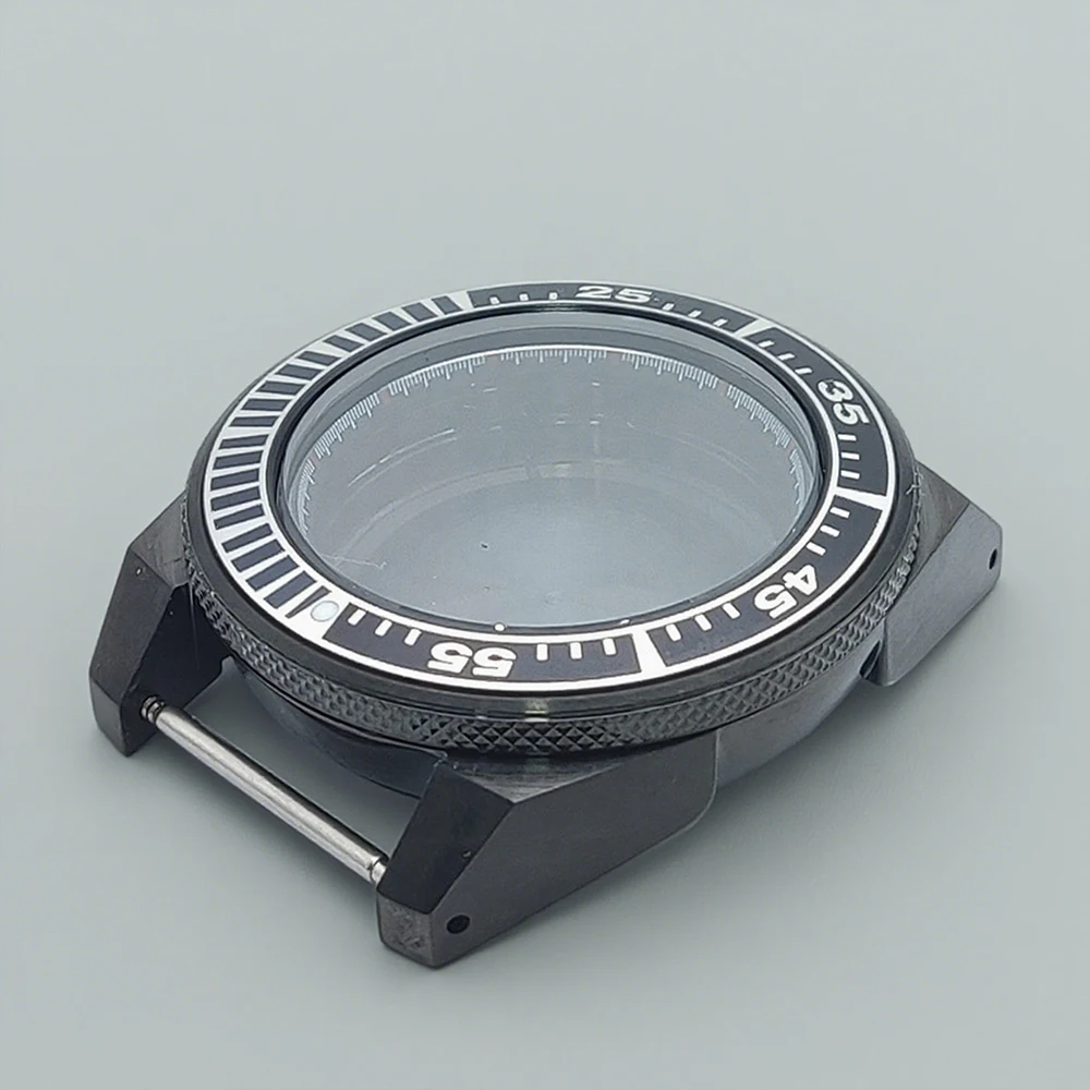 Parti di modifica dell'orologio alto Cassa modificata solida da 42 mm per parte di modifica del vetro zaffiro del movimento H35/36