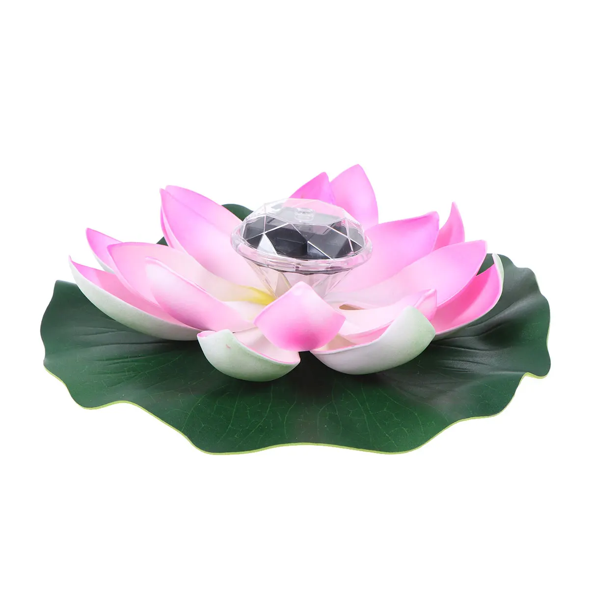 

Solar Lotus Light Pink Outdoor Decoration Waterproof Floating Pond Garden Lights Solar Powered LED Landscape Accessories