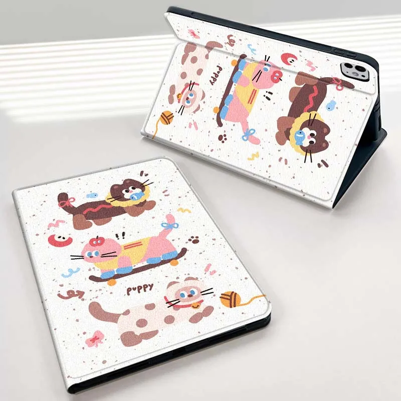 

Чехол для планшета с забавным рисунком животных для iPad mini Air 1 2 3 4 5 6 7 6 7 9 11 13 M3 M2 поколения 7,9 8,3 10,9 дюймов 2025