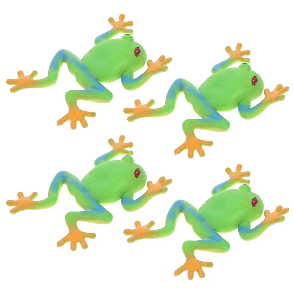 

Ealistic Frog Figurines Animal Sensory Toys Vent Children’s Green