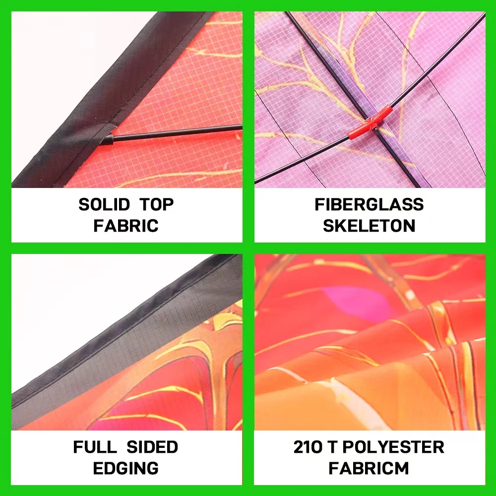 용전 3D 레드 드래곤 연 초보자에게 적합한 간단하고 쉽게 날릴 수 있는 3D 연. 50미터의 연줄이 함께 제공됩니다.