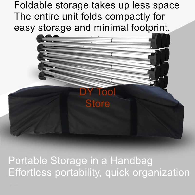 Spider leg folding stand stainless steel material receiving rack multifunctional workbench tile telescopic bracket