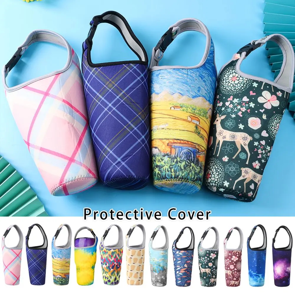 Mode 30oz Anti-Hot Cup Hülle umwelt freundliche Getränke tasche Outdoor-Reise Wasser flaschen halter Becher Träger Tasse Zubehör