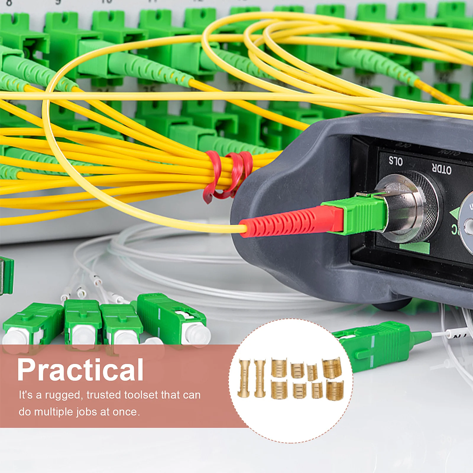 

500 шт. медные клеммные разъемы U-образные клеммы для проводов для обжима, набор клемм для быстрого подключения, электроприборы