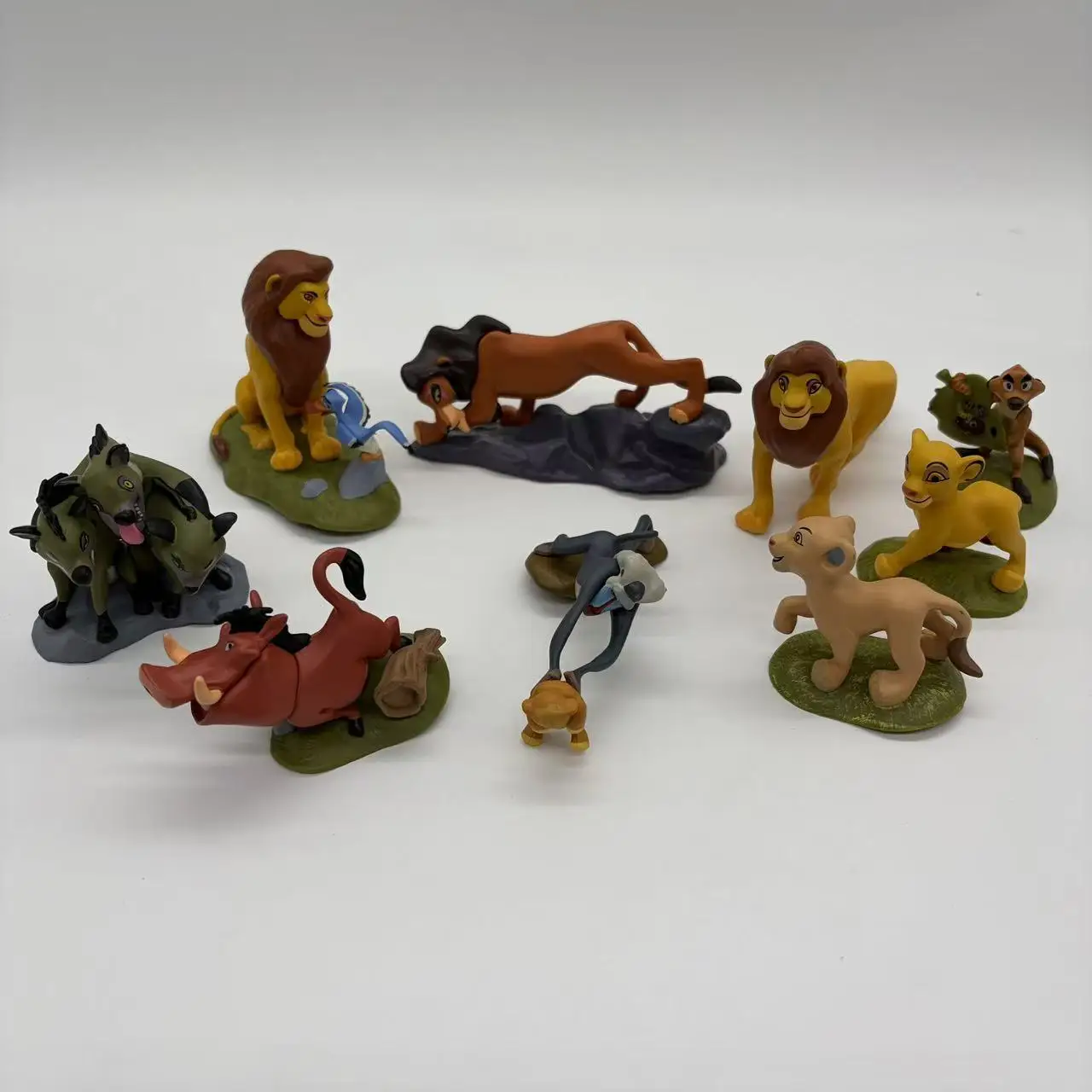 9pcs/set Anime the Lion King Animal PVC Action Figure Collectible Model Toys for Children
