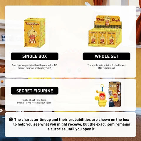 Фигурки POP MART Twinkle Twinkle Be a Little Star Series — фото устройства