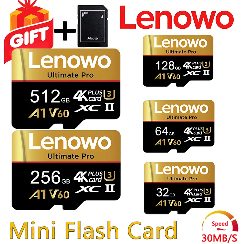 Quick Memory Card 256GB 512GB 128GB 64GB 16GB Micro TF SD Card SD Cards TF Cards V10 UHS-I for E-Reader/Phone/Desktop