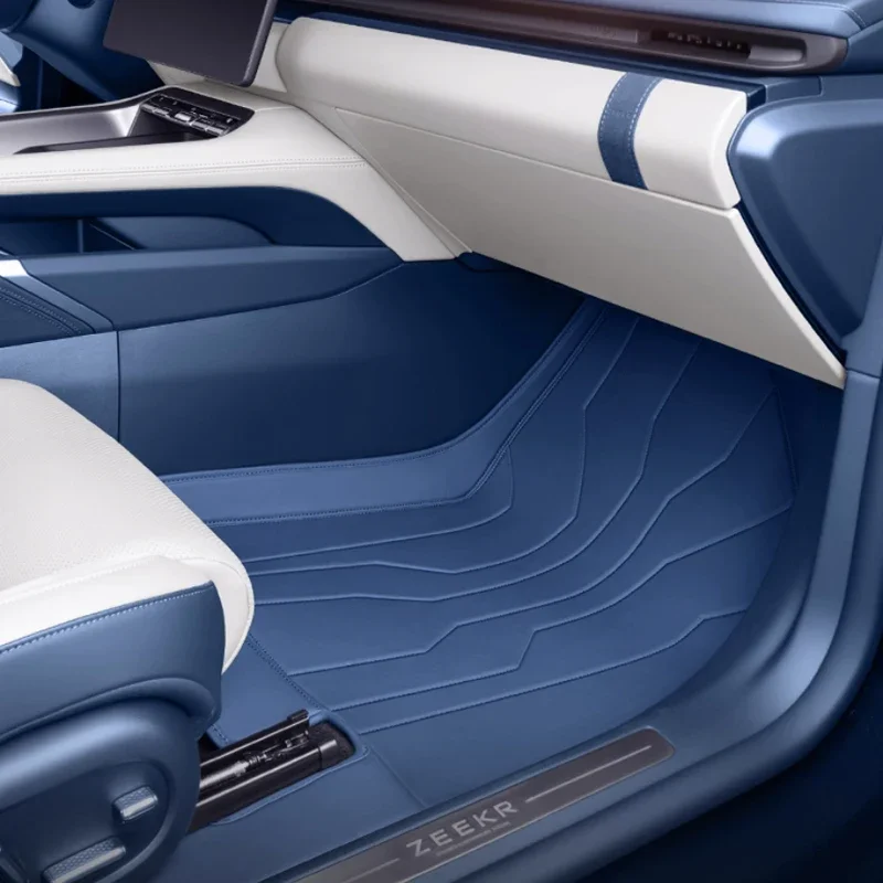 

Custom Nappa Leather For ZEEKR 007 2024-Present Anti-Slip Car Foot Protect Mat Auto Luxury Waterproof Floor Pad Accessory