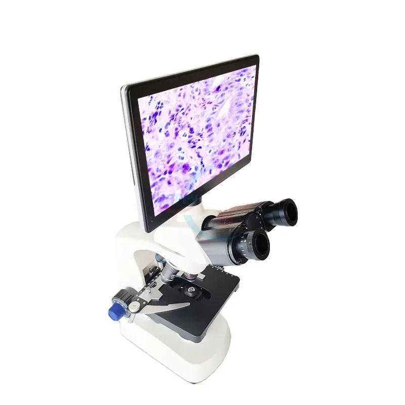 

HC-B079A High Resolution Image LCD Display Electronic Biological Digital Microscope For Laboratory