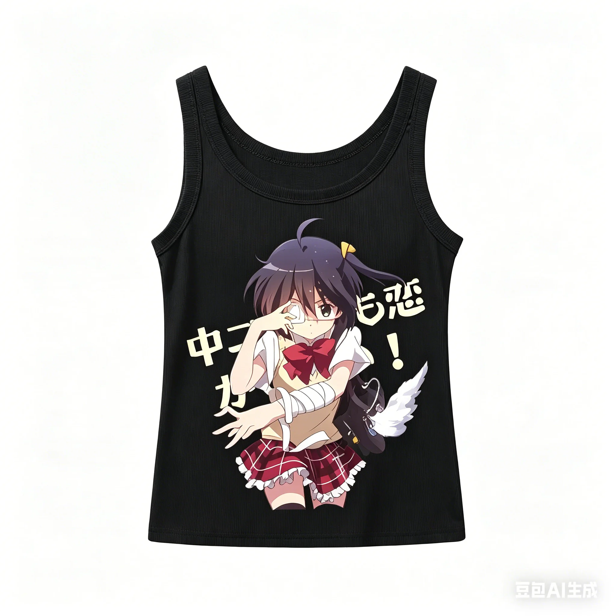 Love, Chunibyo & Other Delusions! Ribbed Tank Streetwear Anime Lover New Model personality Clothes Year round clothing Classic