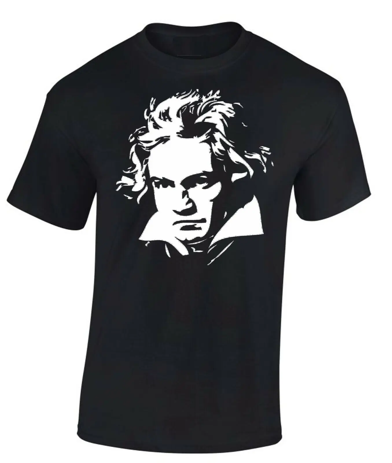 Men's Ludwig Van Beethoven T-Shirt Classical Music Legend Composer Mozart