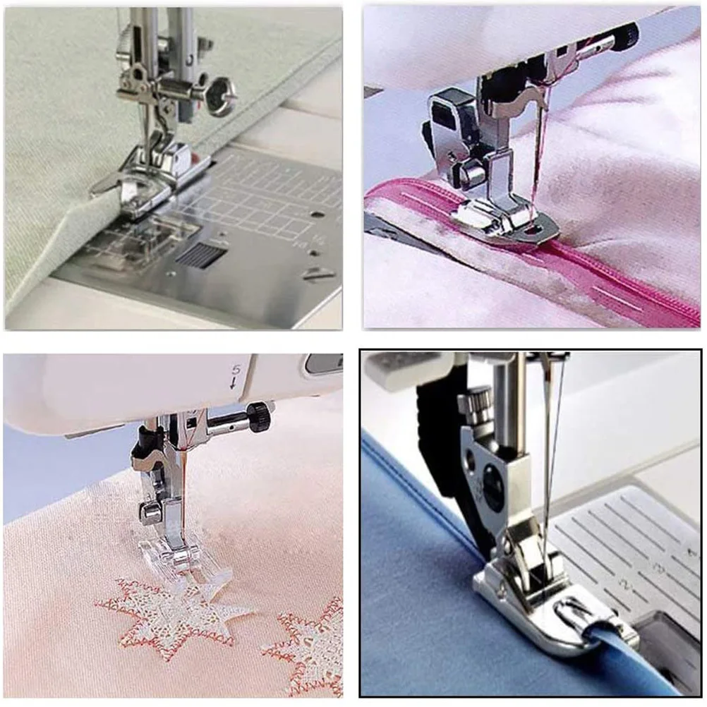 

1Set Sewing Machine Press Foot Multifunctional Durable Knitting Foot Home Sewing Accessories Versatile Domestic Knitting Set