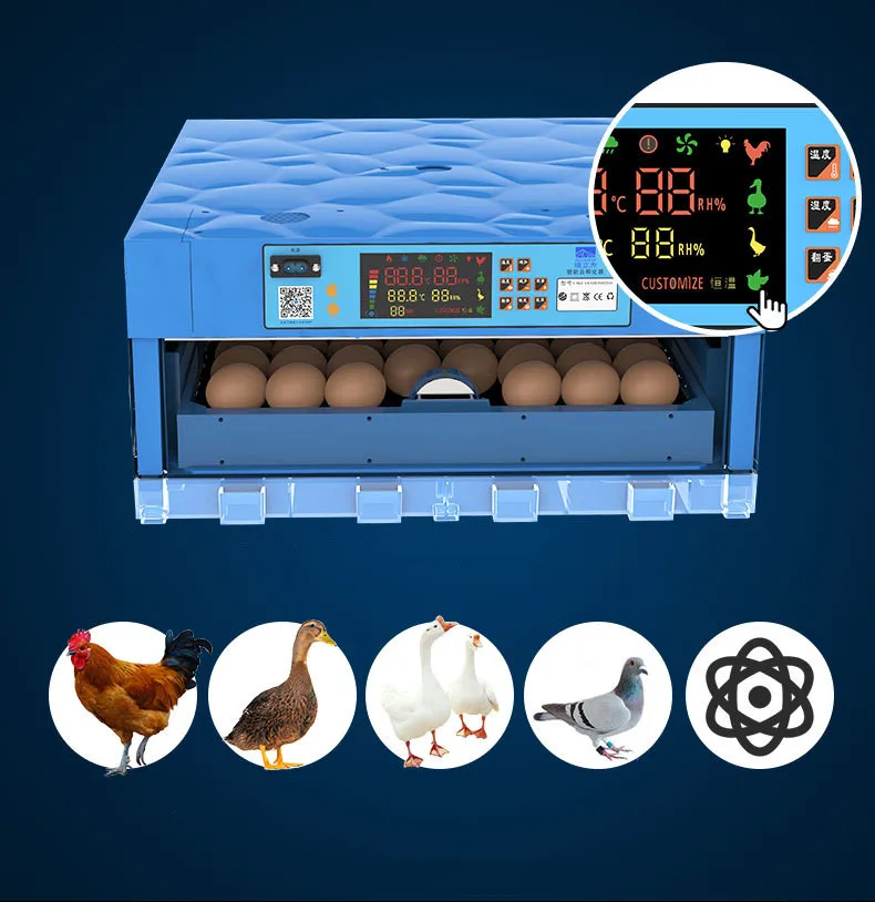 FOODLINE Fully Digital Controlled Egg Incubator Simple Panel Operation For Unskilled Farm Worker Usage