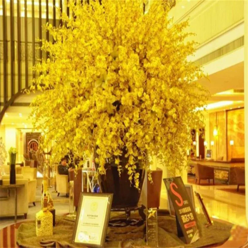 10pcs Home decoration Wedding festival decoration The Ginkgo tree Simulating Plant Decorative Flowers Wedding Decoration - Image 4