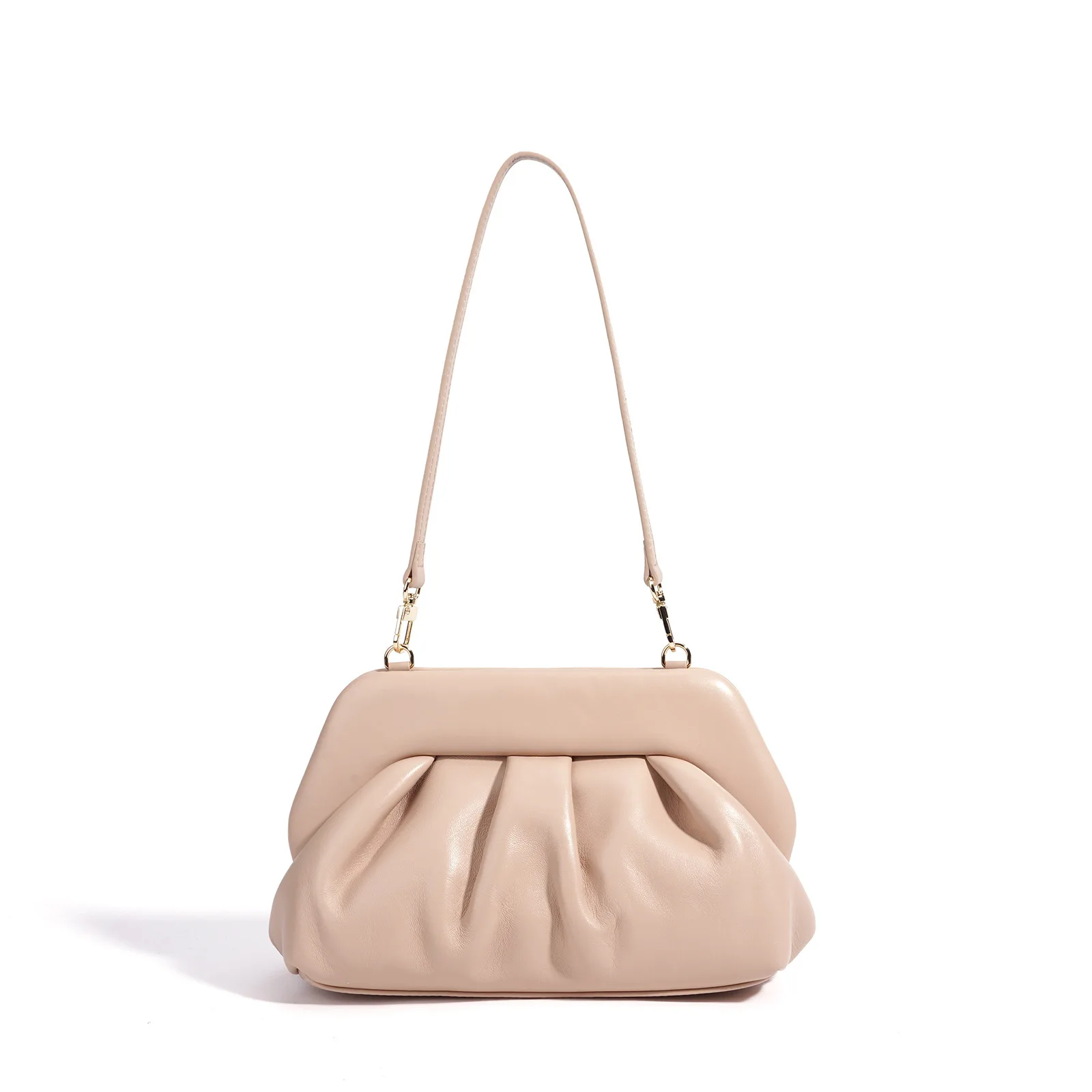 Simple Sheepskin Cloud Bag Fashion Shoulder Bag Elegant Women's Crossbody Bag New Commuter Temperament For Women Bag