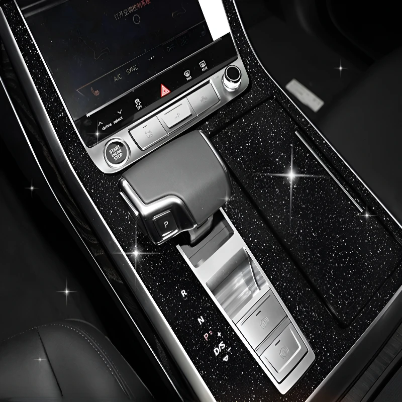 FOR Audi Q8 2019-2025 Models Starry Sky Interior Protection Film  Anti-Scratch Car Interior Decoration Modification