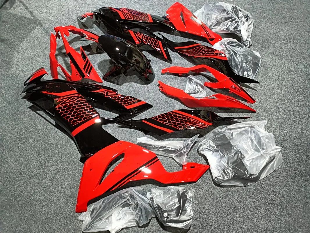 New ABS motorcycle Fairing For kawasaki Ninja ZX6R 636 2019 2020 2021 2022 Injection Bodywor Any color All have Black red