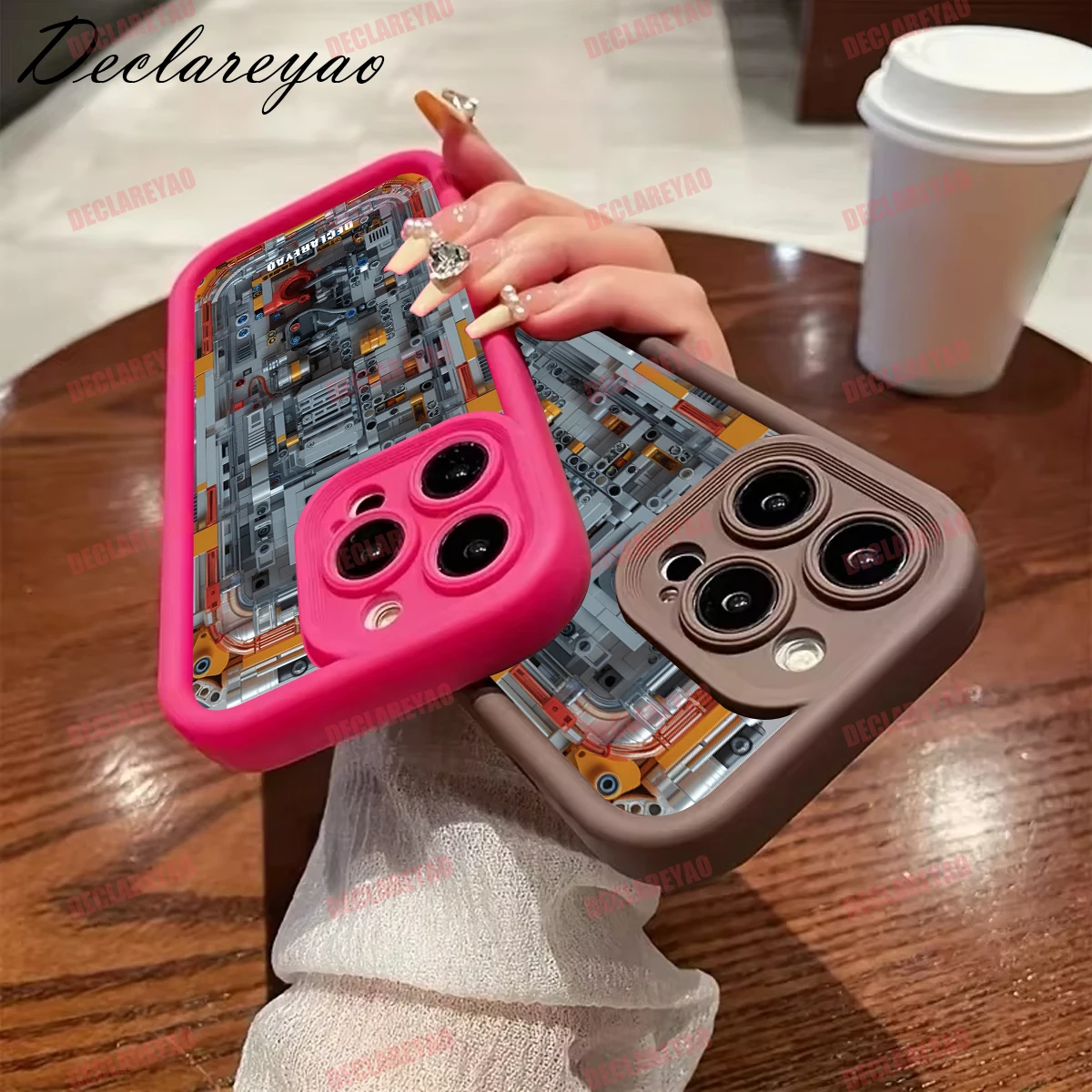 DECLAREYAO ماتي ضوء سليم بولي TPU لينة Coque ل Xiaomi Mi 11 8 11i Ultra Civi 15 13 12 10T 14T 14 11X غطاء مقاوم للصدمات