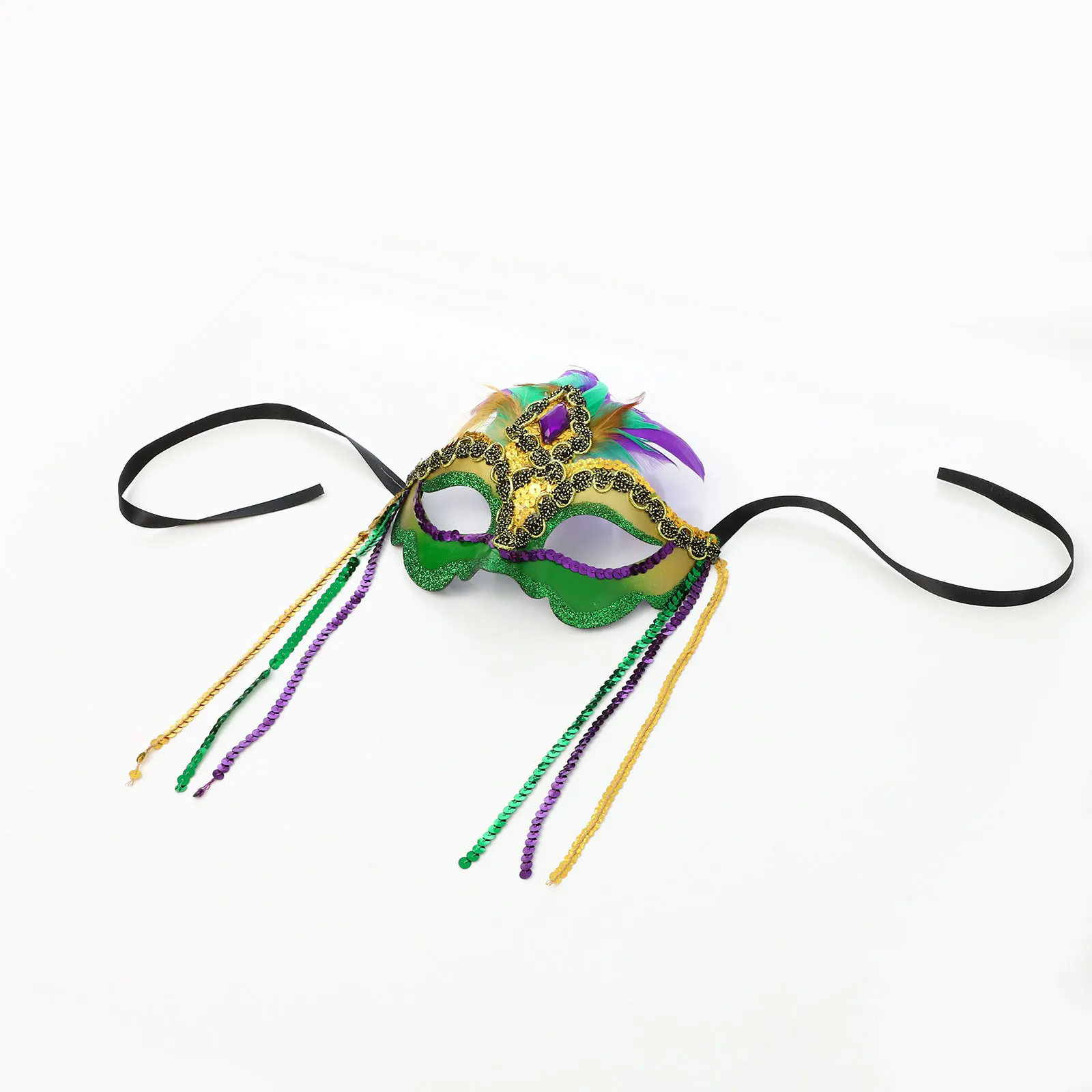 

Masquerade Half Face Mask Halloween Cleopatra Pharaoh Egyptian Style Mask Snake Head Sequin Gold Webbing Egyptian Princess Mask