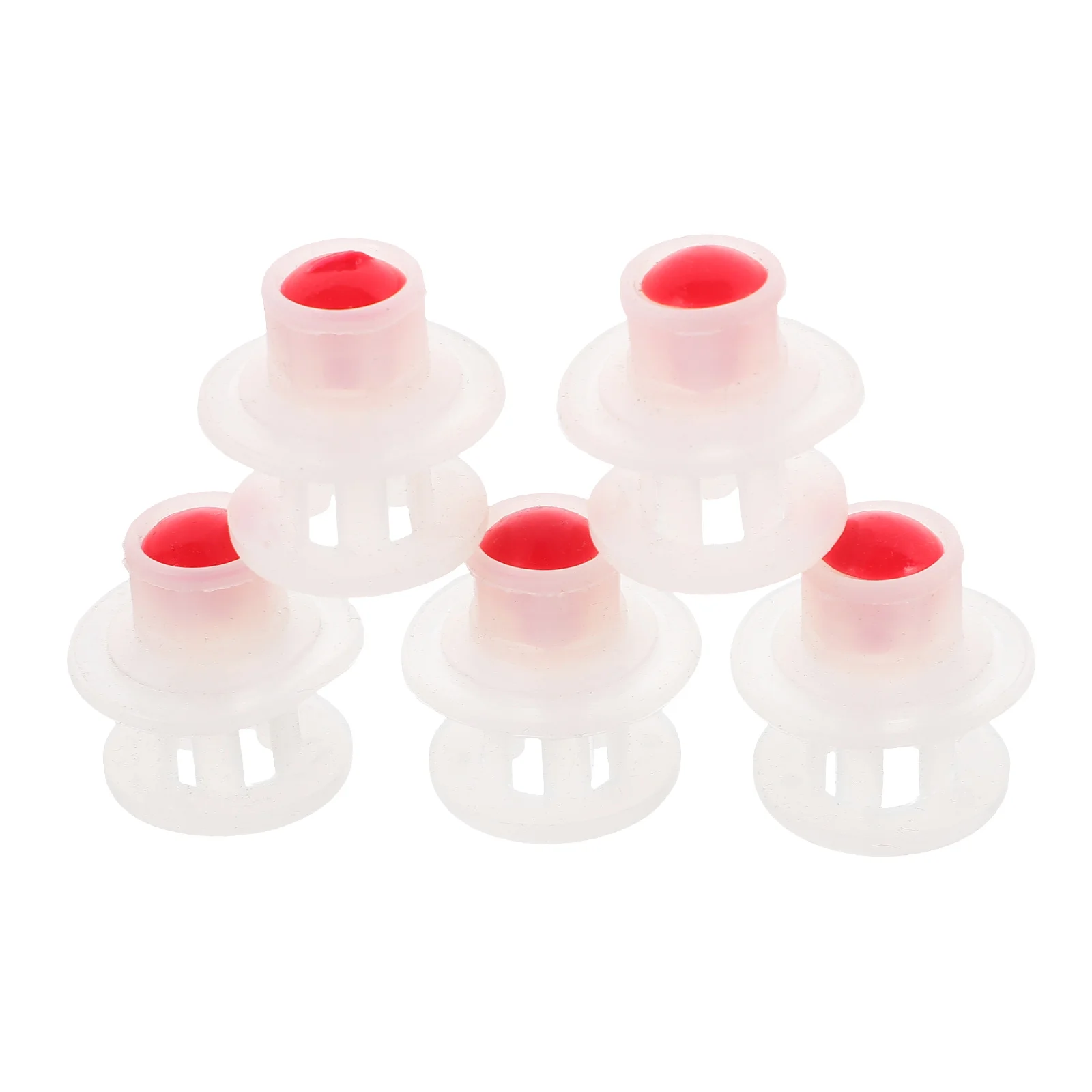 Accesorios para tapa de olla, válvulas de alivio para olla a presión, limitación de sopa, Gel de sílice, 5 uds.