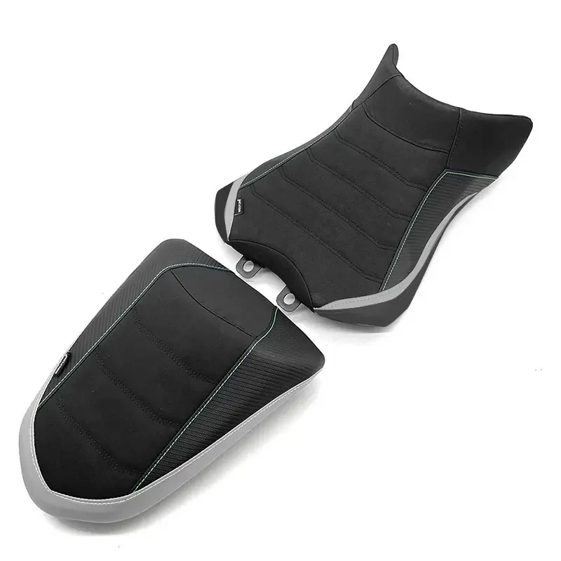 For Kawasaki Ninja 1000SX 2022-2024 Seat Cushion Upgrade Kit - Raised And Softer Front And Rear Seats for Enhanced Comfort