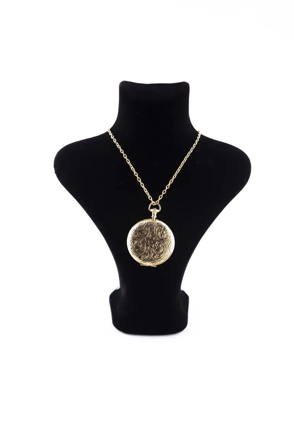 Markapia Gold Plated Locket Necklace