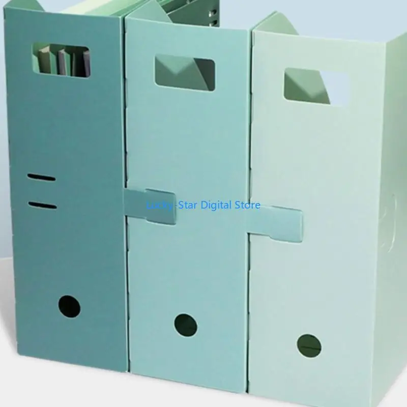 

N7MC File Magazine Rack Stacking Magazine Book Organizers Document Storage Box