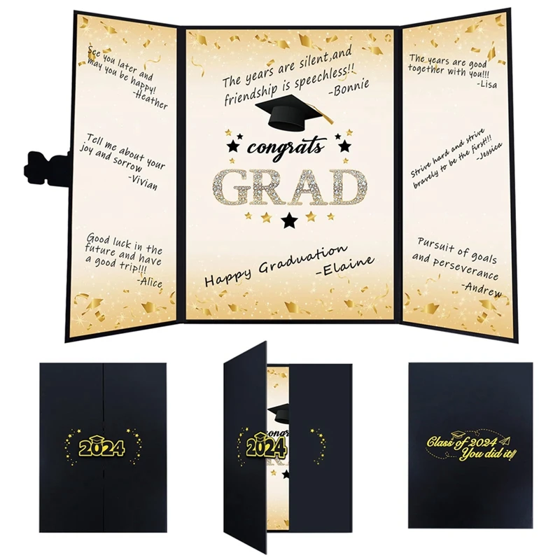 

2024 Graduation Guest Book Alternative, Class Of 2024 Graduation Party Decorations, Graduation