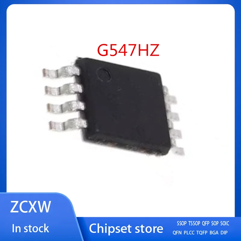 20PCS/LOT  NEW  G547HZ G547H2 G547H2P81U MSOP8