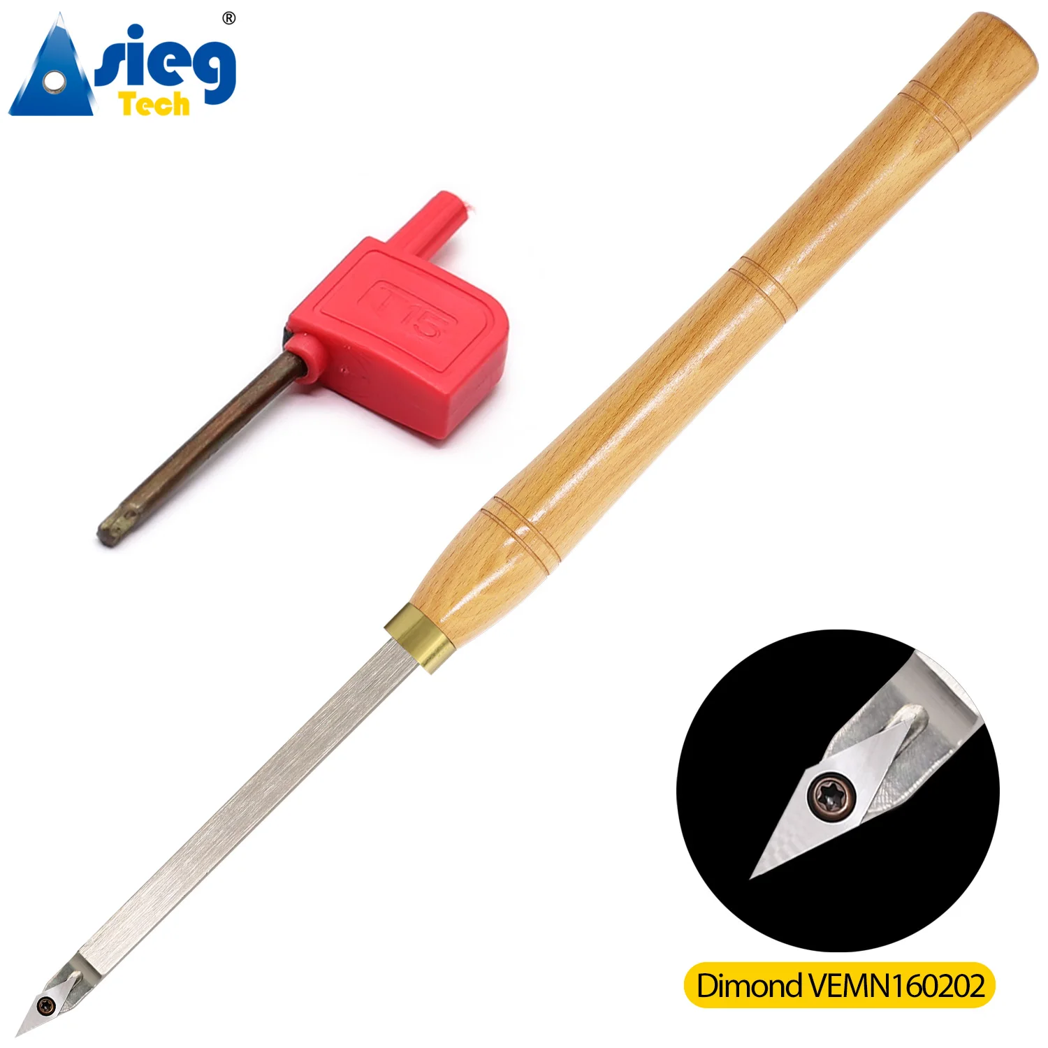 Woodturning Tool Wood Turning Lathe Chisel Swan Neck Hollower Woodturning Tool for Woodturning Tools Finisher Hollower Wood DIY