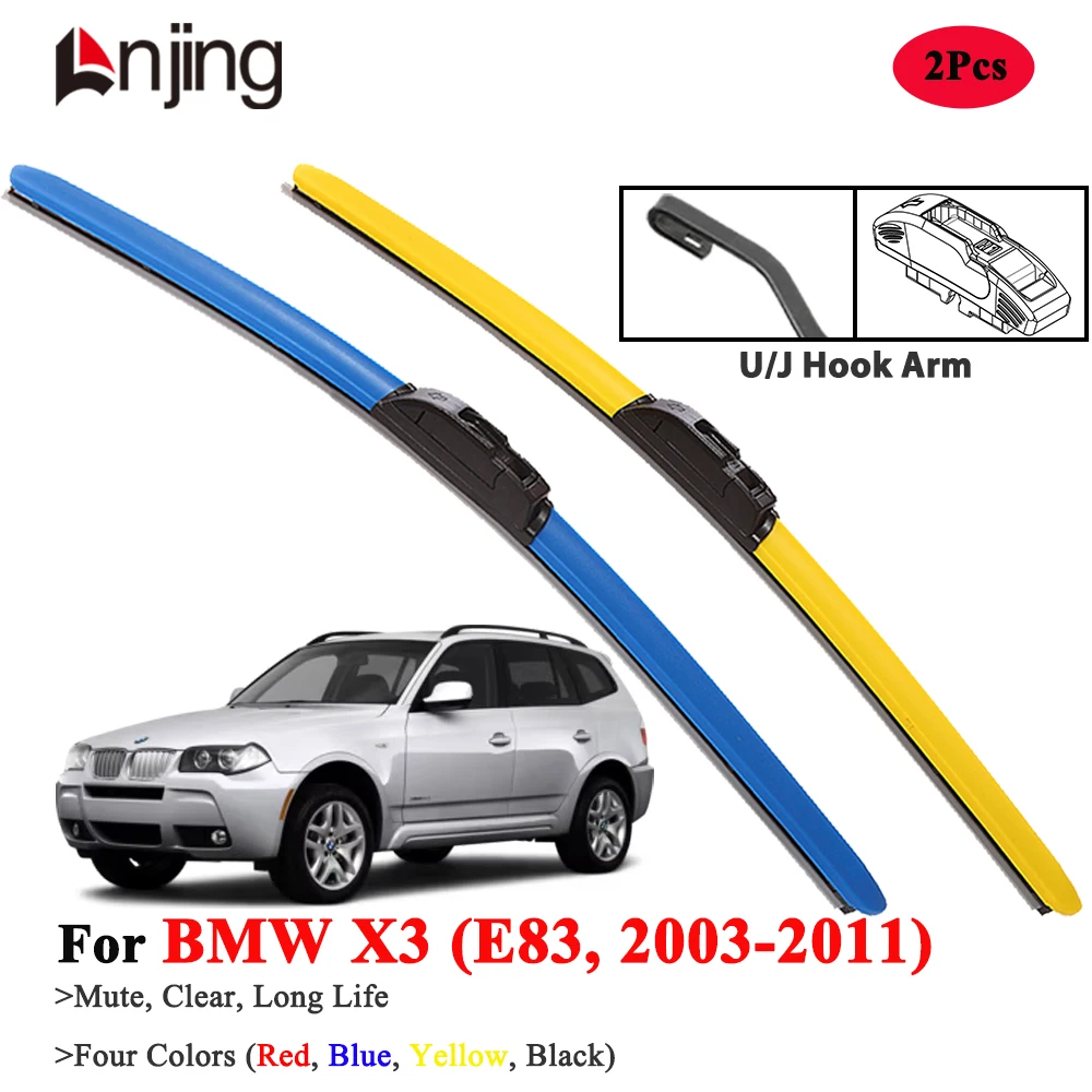 

LNJING Wiper Blades For BMW X3 E83 2003-2011