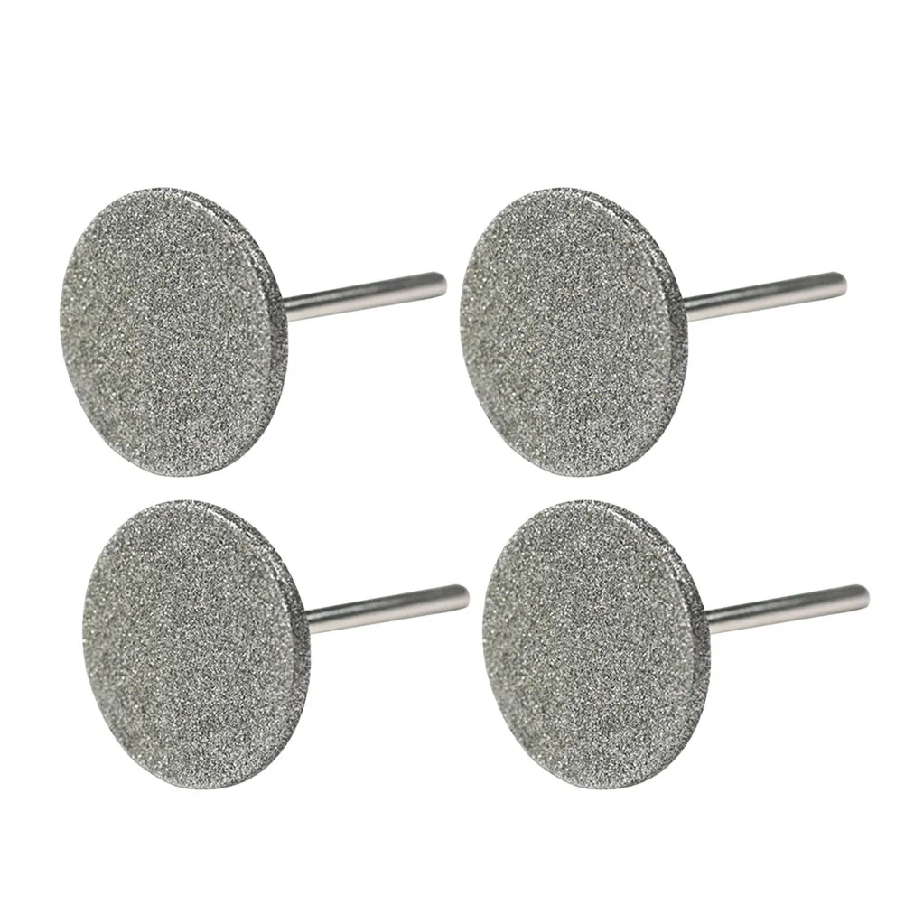 4Pcs 20Mm Round Sanding Disc Nail Drill Bits Salon Grade Manicure Pedicure Cuticle Remover Electric Nail File Replacement Heads