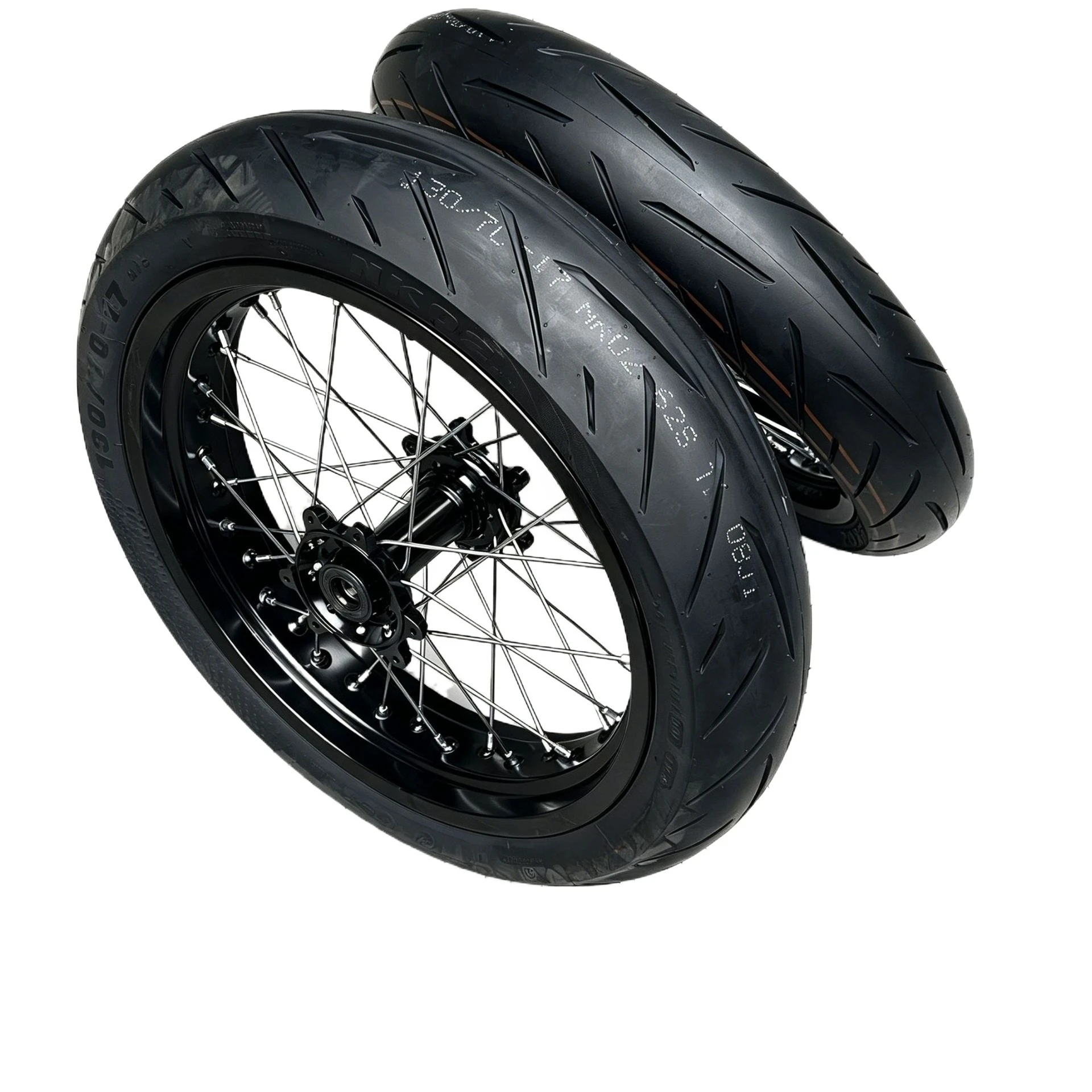 17 Inch Supermoto Wheel Set 2.50x17 3.50x17 7-Series Aluminum Rim for Ultra Bee Electric Dirt Bike
