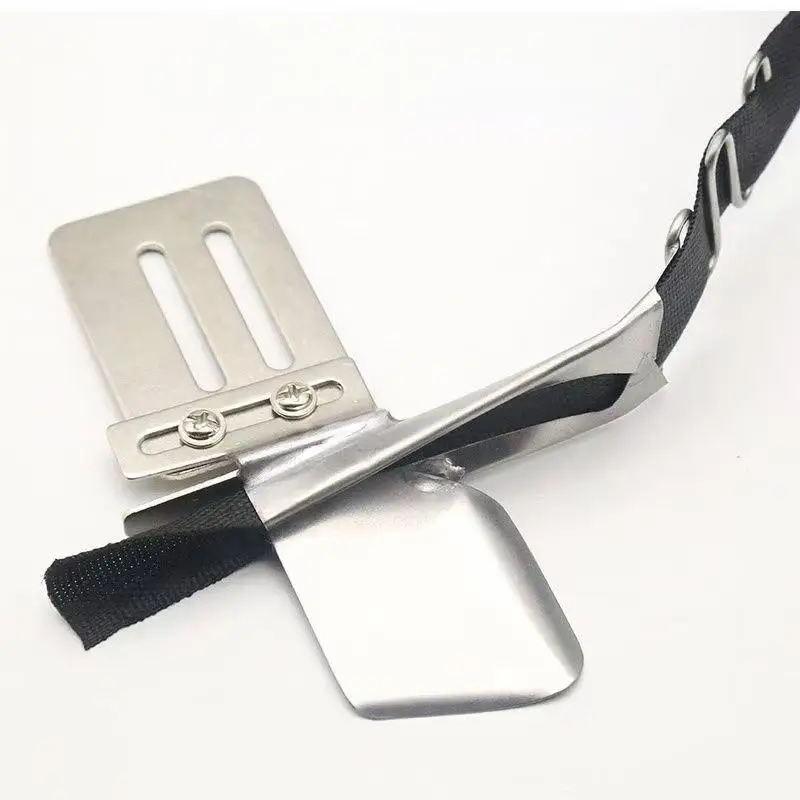 18 مللي متر 22 مللي متر 25 مللي متر ماكينة خياطة هيمينغ جهاز مزدوج أضعاف التحيز ملزمة أربعة أضعاف سحب أنبوب للصناعة المنزلية #2