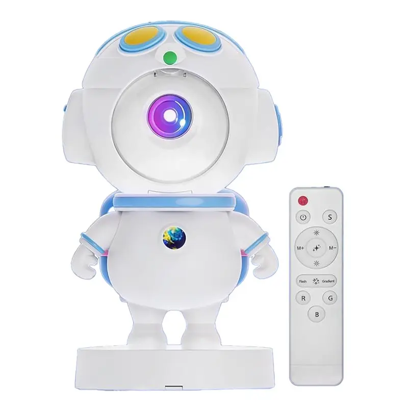 LICE-Astronaut Galaxy Star Projector Light, Adults Kids Room Decor,With Timer, Remote & APP Control, White Noise