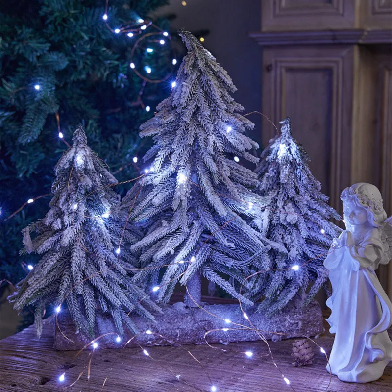 4pcs 22/32M Solar Led Fairy Light Outdoor Festoon Led Waterproof Garland String Lights  Party Garden Solar Lamp Decor