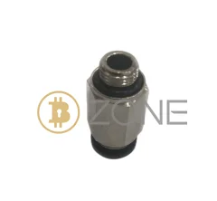 Threaded Pipe Double Seal Quick Connector With Sealing Ring For Bitmain Antminer S19 Hydro/S19 Pro hydro Water Cooling Miner