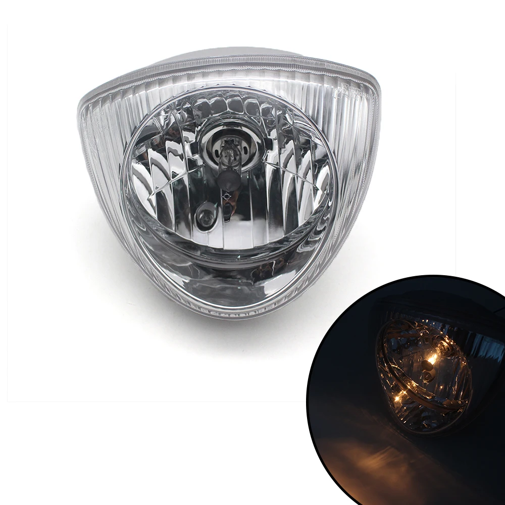 Motorcycle Clear Headlight Front Light Lamp High Low Beam for FOR FLY 50 2T 4T 100 4T 125 4T Euro 3 150 4T Euro 3 Liberty 50 125