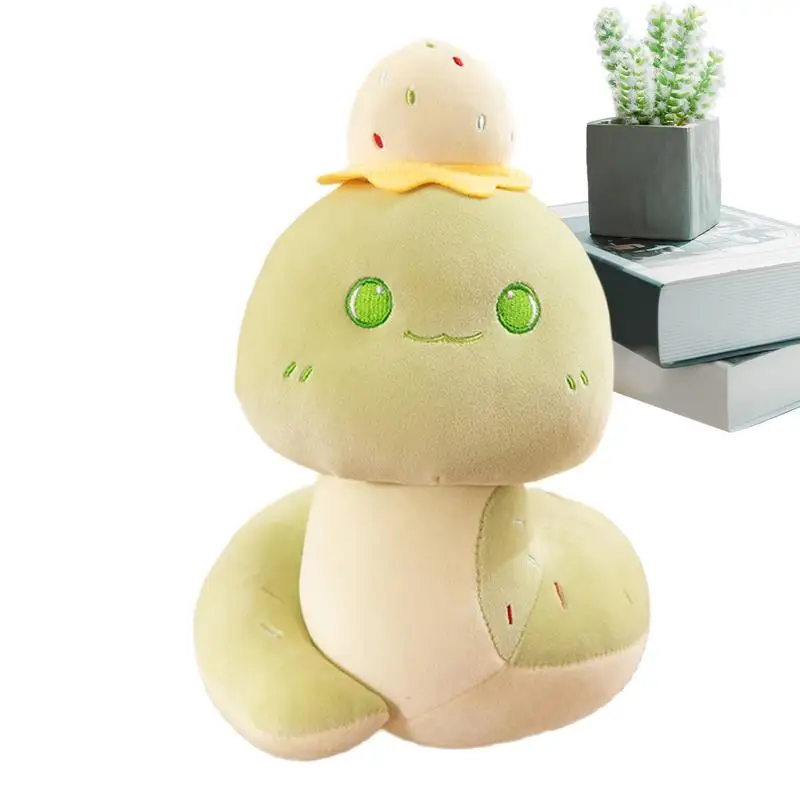 Chinese New Year Snake Animal 11.8in Cartoon Snake Plush Stuffed Children Sleeping Comfort Doll Cute Snake Mascot Toy For Spring