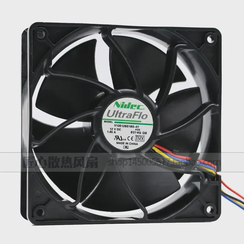 Nidec V12E12BS1B5-07 12V 1.85A 12038 Ant S7 S9 Dedicated Cooling Fan for Antminer